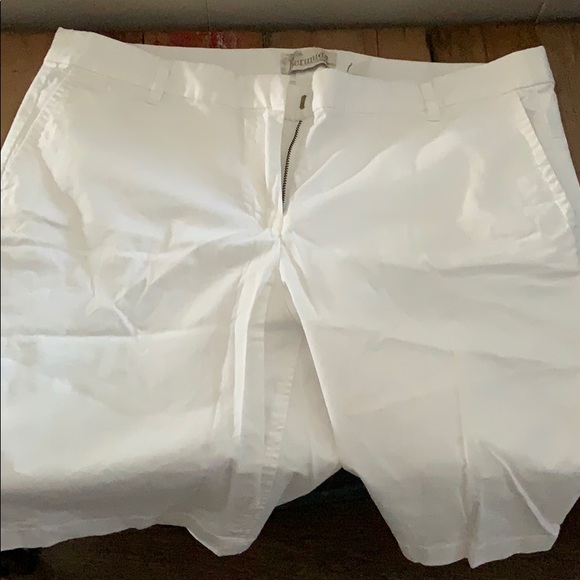 2 pairs of J Crew Bermuda shorts in pink and white - Picture 3 of 4